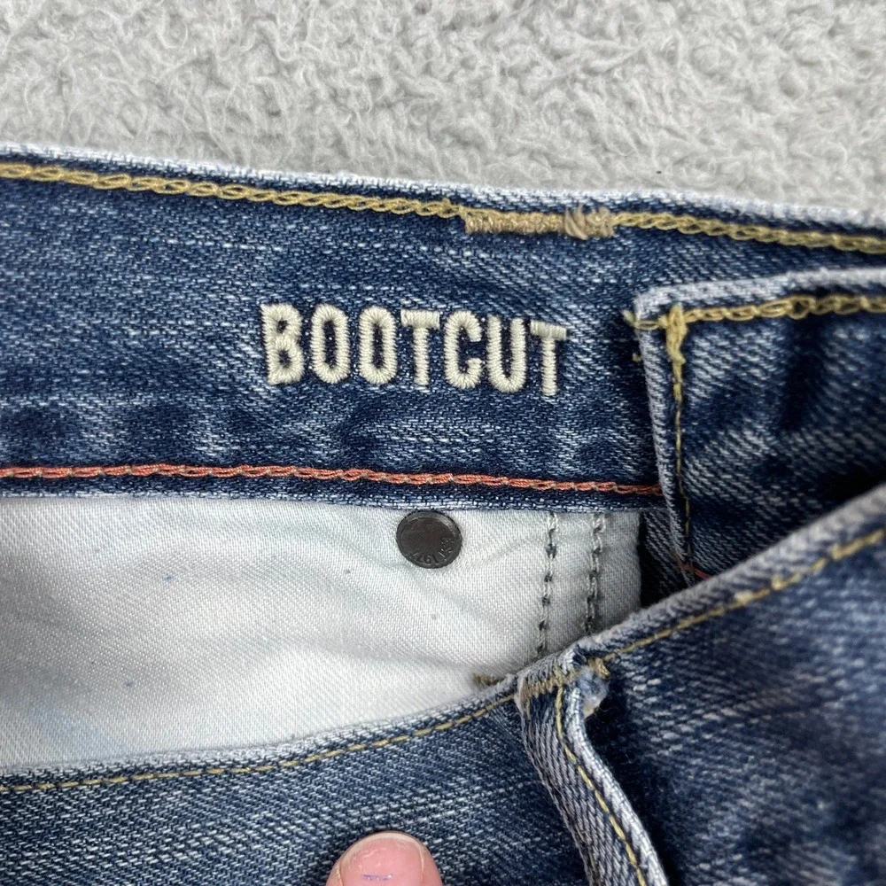 American Eagle Bootcut Jeans Mens 32x34 (Fits 33x32) Blue Cotton Denim Y2K